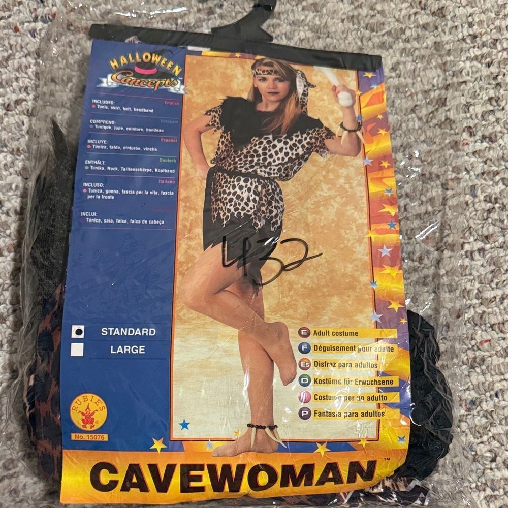 RUBIES Cavewomen Halloween Concepts Costume Standard Size